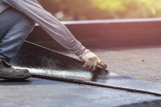 Professional Emergency Waterproofing technician working in Latty, OH